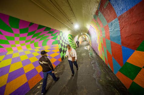 Bringing A Little Color To A Passage At The 191st Street Station The