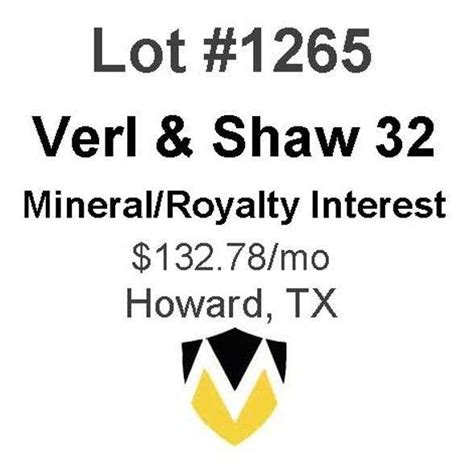 Verl Shaw 32 Mid Continent Energy Exchange