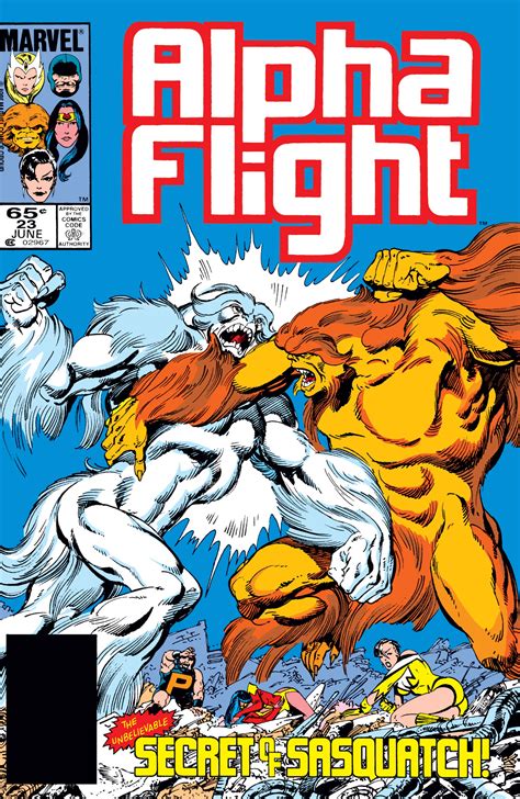 Alpha Flight 1983 23 Comic Issues Marvel