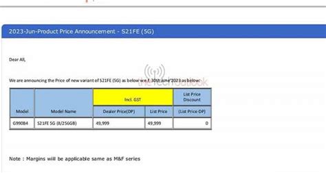 Samsung Galaxy S21 FE 2023 Training Materials Leak Paint A Familiar