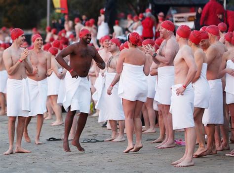 Dark Mofo Nude Swim 2018 The Advertiser