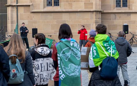 Kundgebung Zum Klimastreik In Heilbronn Verdi Und Fridays For Future