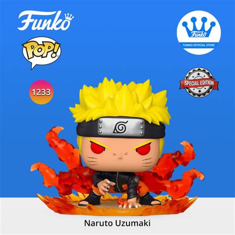 Фигурка Funko POP Deluxe Naruto Shippuden Naruto Uzumaki as Nine Tails