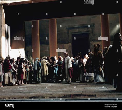 This Is The Opening Scene In The Passion Play At Oberammergau Germany