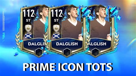 PRIME ICON TOTS FT KENNY DALGLISH FIFA MOBILE YouTube