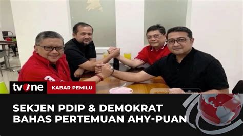 Sekjen PDIP Demokrat Ngobrol Santai Bahas Apa Kabar Pemilu TvOne