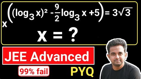 Jee Advance Logarithm Pyq Jeemains Jee Jeepyq Jeemains2024