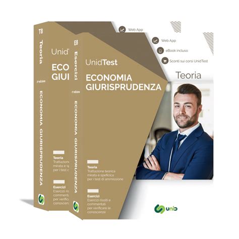 Libri Test Di Ammissione Economia E Giurisprudenza Box Teoria E Esercizi