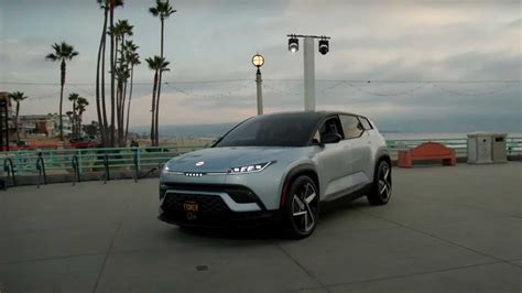 Production Intent Fisker Ocean Electric Suv Unveiled On The Beach In