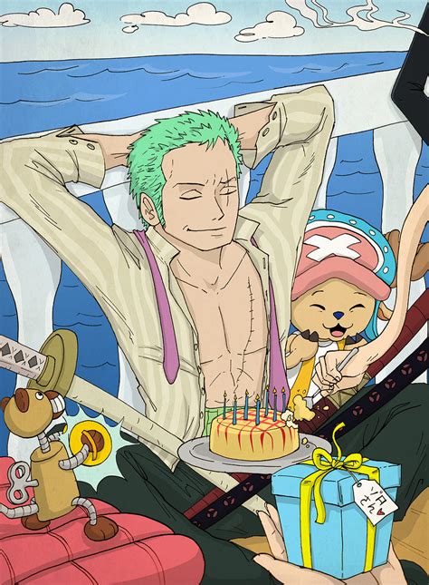 Happy Birthday Roronoa Zoro 11 11 15 By Katchina Q2 On Deviantart