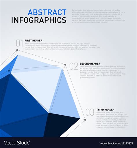 Research infographics concept template Royalty Free Vector