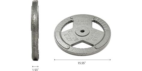 Balancefrom Cast Iron Weight Plate Lbs Single