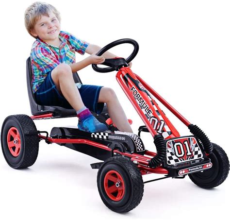 Buy Pedal Go Kart Outdoor Kids Go Kart With Adjustable Bucket Seat