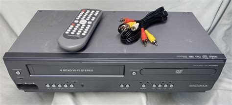 Magnavox DV225MG9 4 Head VCR DVD Combo Player DVD Hi Fi With Remote