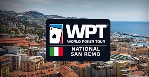 Wpt National Sanremo Garantiti Ottobre Flickr