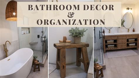 Extreme Bathroom Decor And Organization Makeover Master Bathroom