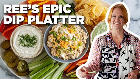 Ree Drummonds Epic Dip Platter The Pioneer Woman Food Network Youtube