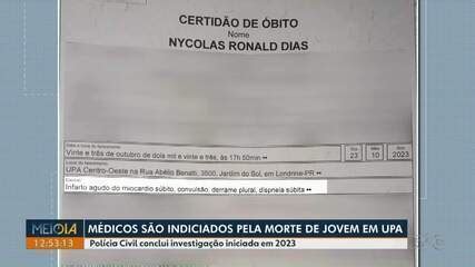 Dois M Dicos S O Indiciados Por Homic Dio De Paciente Que Morreu