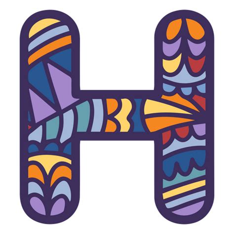 Letter H Png Designs For T Shirt And Merch