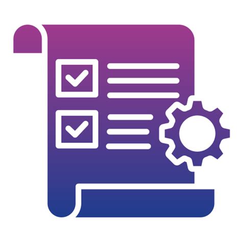 Action Plan Generic Gradient Fill Icon