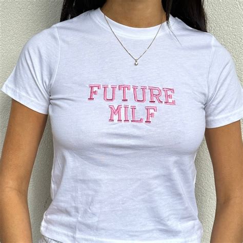 Future Milf Crop Top Etsy