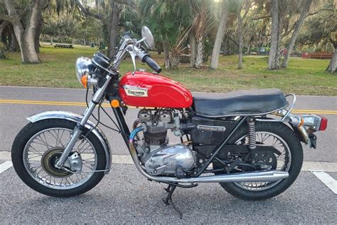 No Reserve 1976 Triumph Bonneville T140v For Sale On Bat Auctions