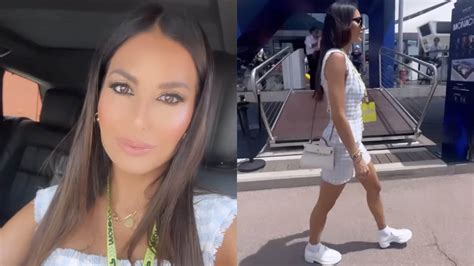 Elisabetta Gregoraci Insieme A Flavio Briatore Al Gran Premio Di Monaco