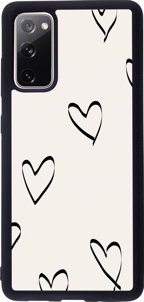 Samsung Galaxy S20 FE 5G Case Hülle Silikon schwarz Valentine 2023