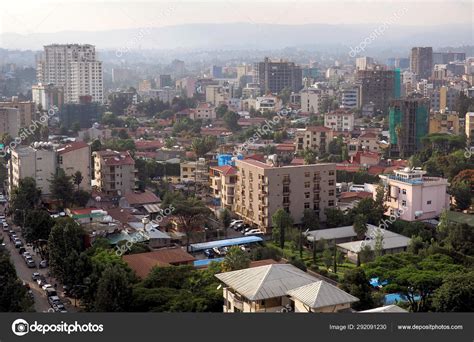 Busy skyline of Addis Ababa, Ethiopia – Stock Editorial Photo © timwege ...