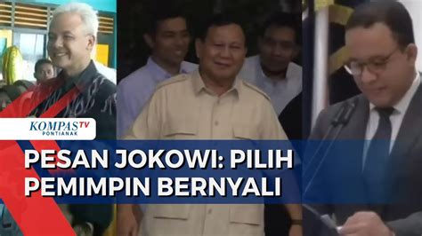 Presiden Jokowi Pesankan Relawan Pilih Pemimpin Bernyali Di 2024 Siapa