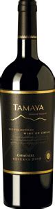 Tamaya Reserva Carmenere Mesa De Cata La Cav