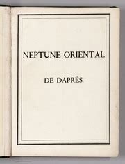 Title Page To Neptune Oriental De D Apres Apres De Mannevillette