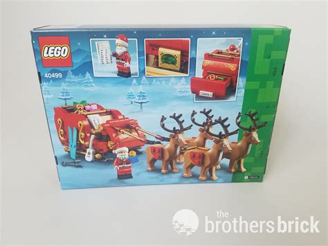 LEGO Seasonal Christmas 40499 Santa's Sleigh - TBB Review - S93EG04 ...