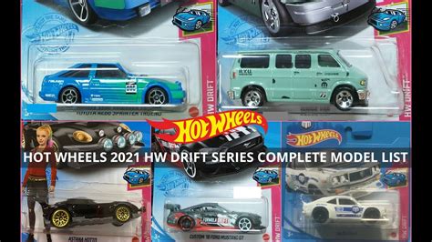 All Completed Hot Wheels Hw Drift Series Ae Mazda More