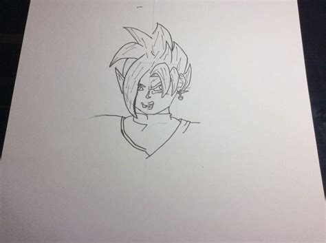 Goku Blackzamasu Drawing Dragonballz Amino