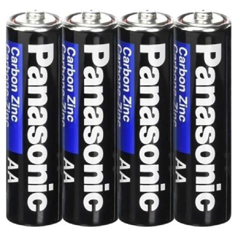 Pilas Panasonic Aa Ultra Hyper De Carbon Zinc R Unidades Fullpila