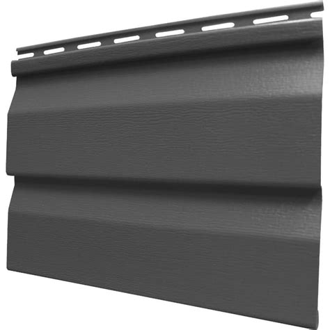 Kaycan Double 4 Verona Boulder Grey Dutch Lap Vinyl Siding Home Hardware