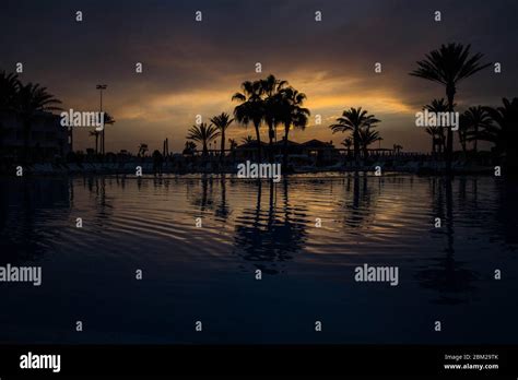 Sunset in Agadir, Morocco Stock Photo - Alamy