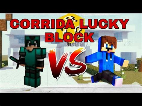 Corrida Lucky Block Minecraft Ft Nescau YouTube