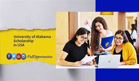 University Of Alabama Scholarship In Usa Fully Funded