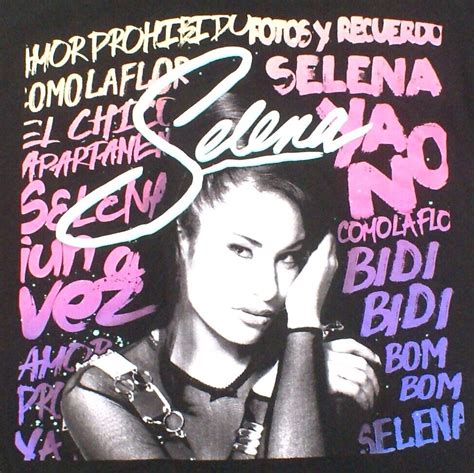 Official Selena Quintanilla Merch T Shirt Mens Size Gem