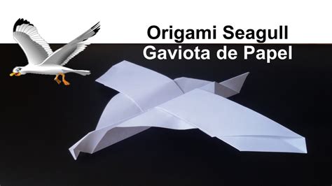 How To Make An Easy Paper Seagull Diy Origami Birds Crafts To Play