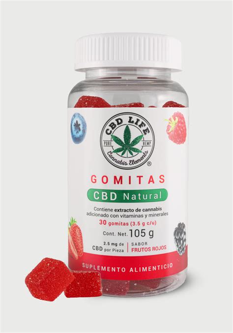 Gomitas Con Cbd Sabor Frutos Rojos Cbd Life