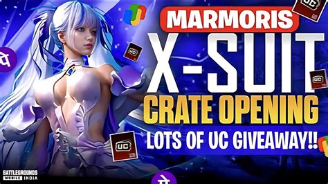 New Marmoris X Suit Crate Opening In Bgmi Pubgm Youtube