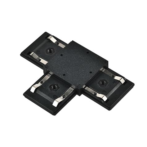 El Tc T Connector For Ultra Slim Magnetic Rail Black Elmark