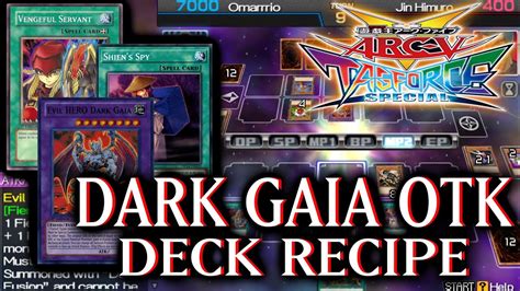 Evil Hero Dark Gaia Otk Deck Yu Gi Oh Arc V Tag Force Special