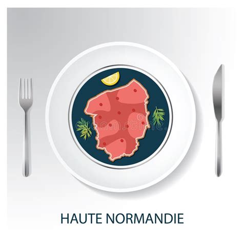 Haute Normandie Regional Flag, France, Vector Illustration Stock Vector ...