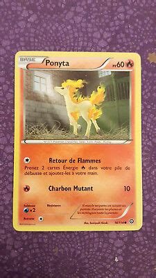 CARTE POKEMON PONYTA 16 114 Reverse Xy Offensive Vapeur France EUR 1