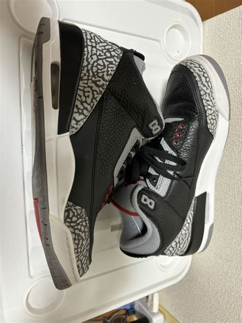 【傷や汚れあり】nike Air Jordan 3 Retro Og Black Cementナイキ エアジョーダン3 レトロ Og ブラックセメントの落札情報詳細 ヤフオク落札価格検索