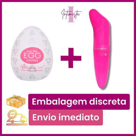 Kit Egg Masturbador Masculino Vibrador Golfinho Ponto G Shopee Brasil